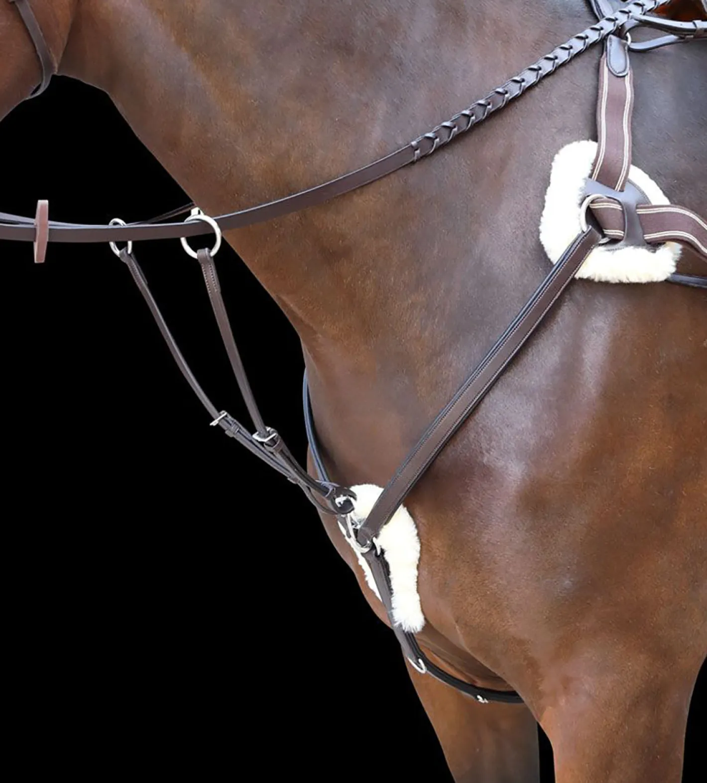 SHIRES EQUESTRIAN Shires Rossano Five-Point Breastplate