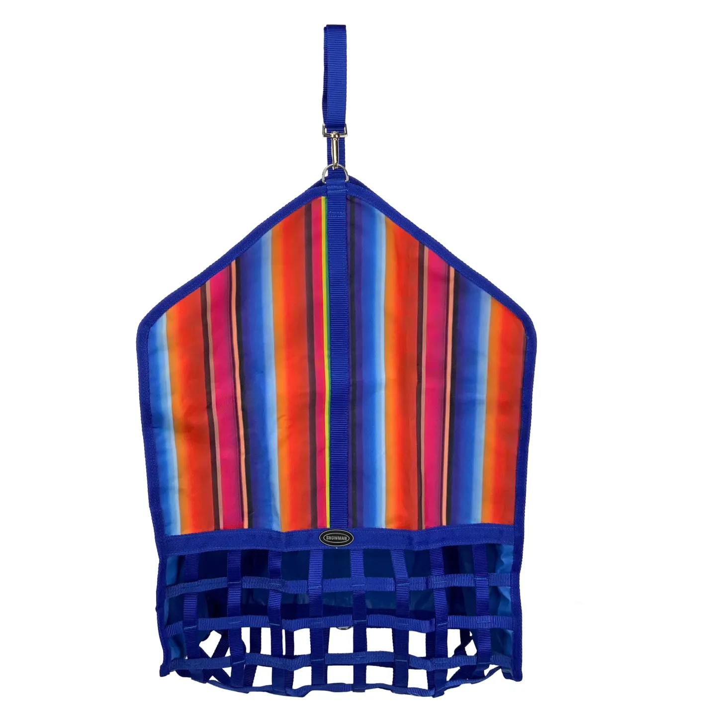 SHILOH STABLES TACK Showman® Webbed Slow Feed Hay Bag
