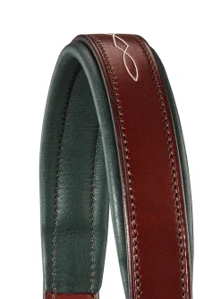HARMOHN KRAFT Showmark™ Classic Fancy-Stitched Leather Halter