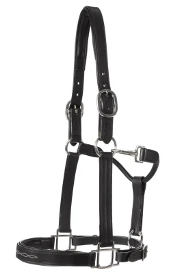 HARMOHN KRAFT Showmark™ Classic Fancy-Stitched Leather Halter