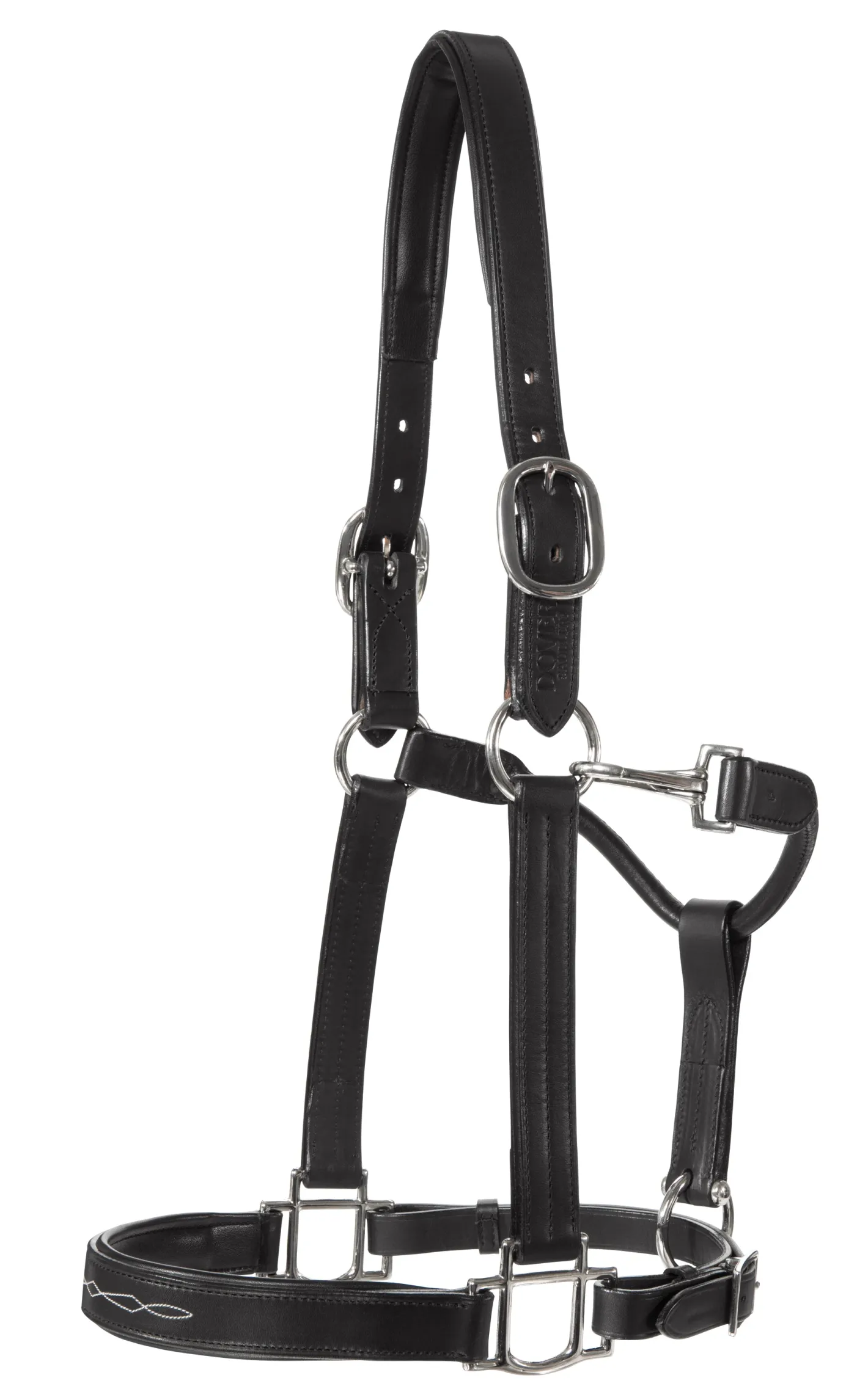 HARMOHN KRAFT Showmark™ Classic Fancy-Stitched Leather Halter