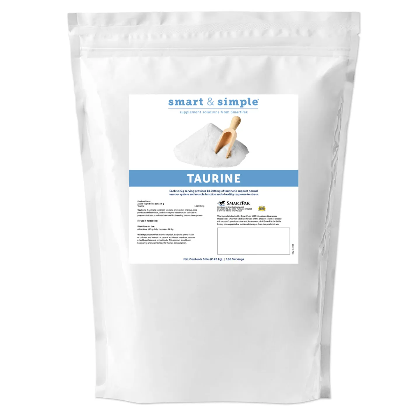 SMARTPAK Smart & Simple® Taurine Powder by SmartEquine™ - 5 lbs