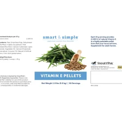 SMARTPAK SmartEquine™ Smart & Simple® Vitamin E Pellets - 1.8 lbs.