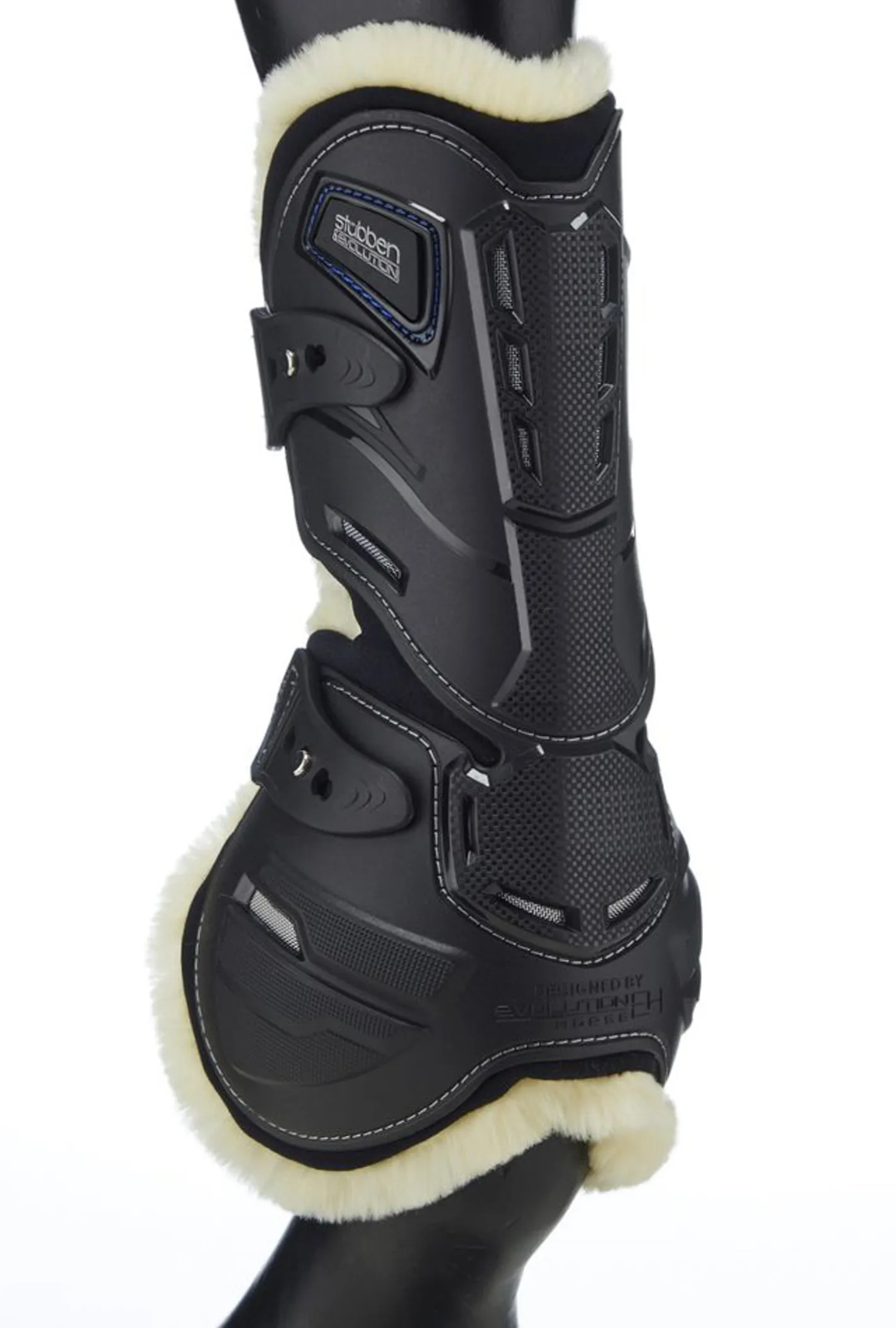 STUBBEN N.A. Stübben Hybrid Open-Front Fleece-Lined Tendon Boots