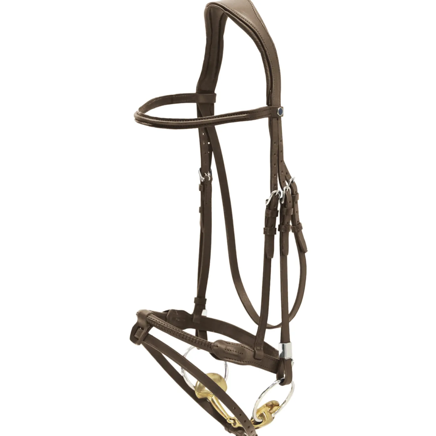 STUBBEN N.A. Stübben Pro Jump Bridle with Rope Noseband & Removable Flash