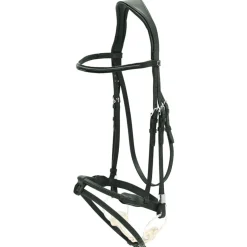 STUBBEN N.A. Stübben Pro Jump Bridle with Rope Noseband & Removable Flash