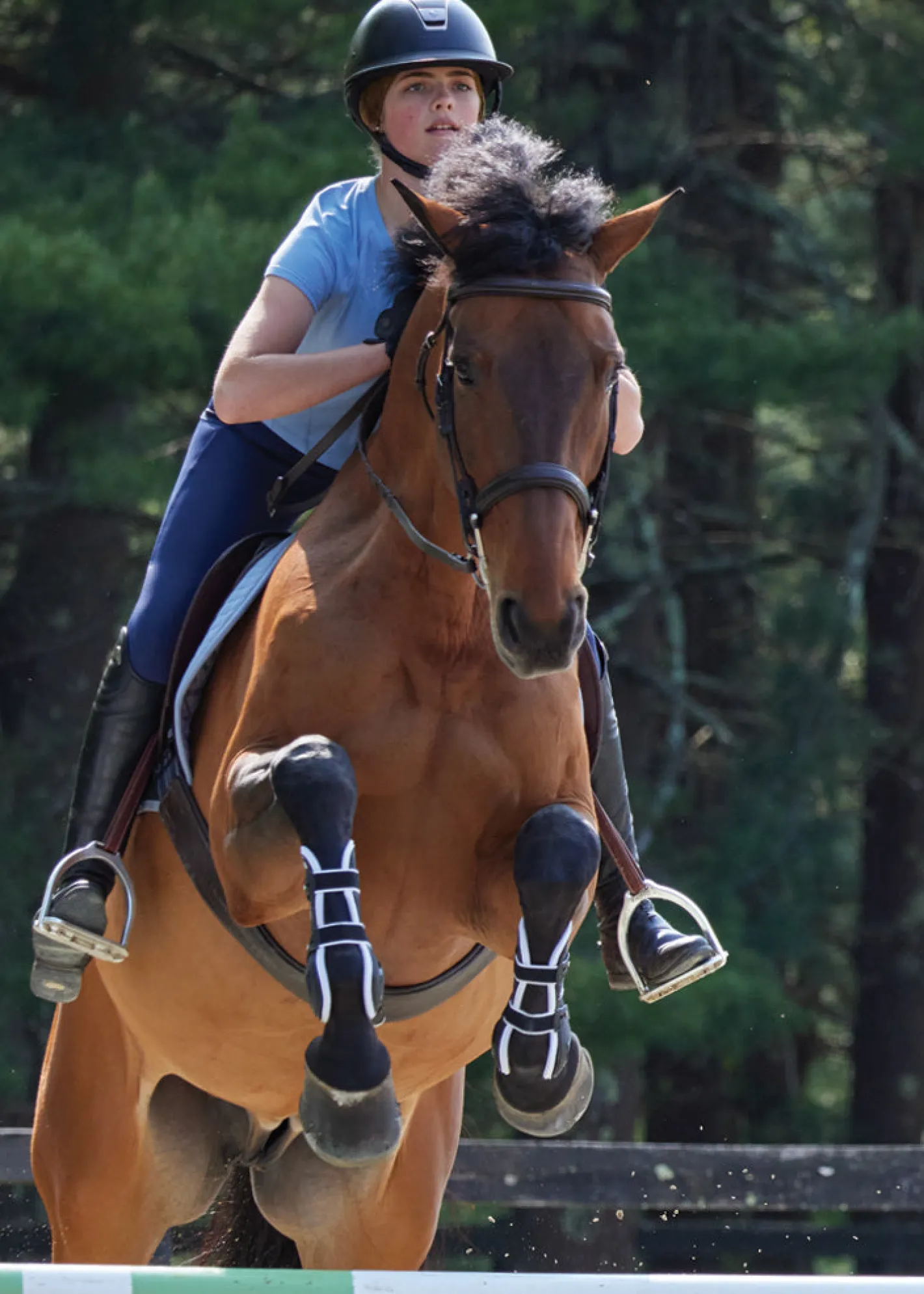 JONE SHOU INDUSTRIAL Stride™ Open-Front Tendon Boots