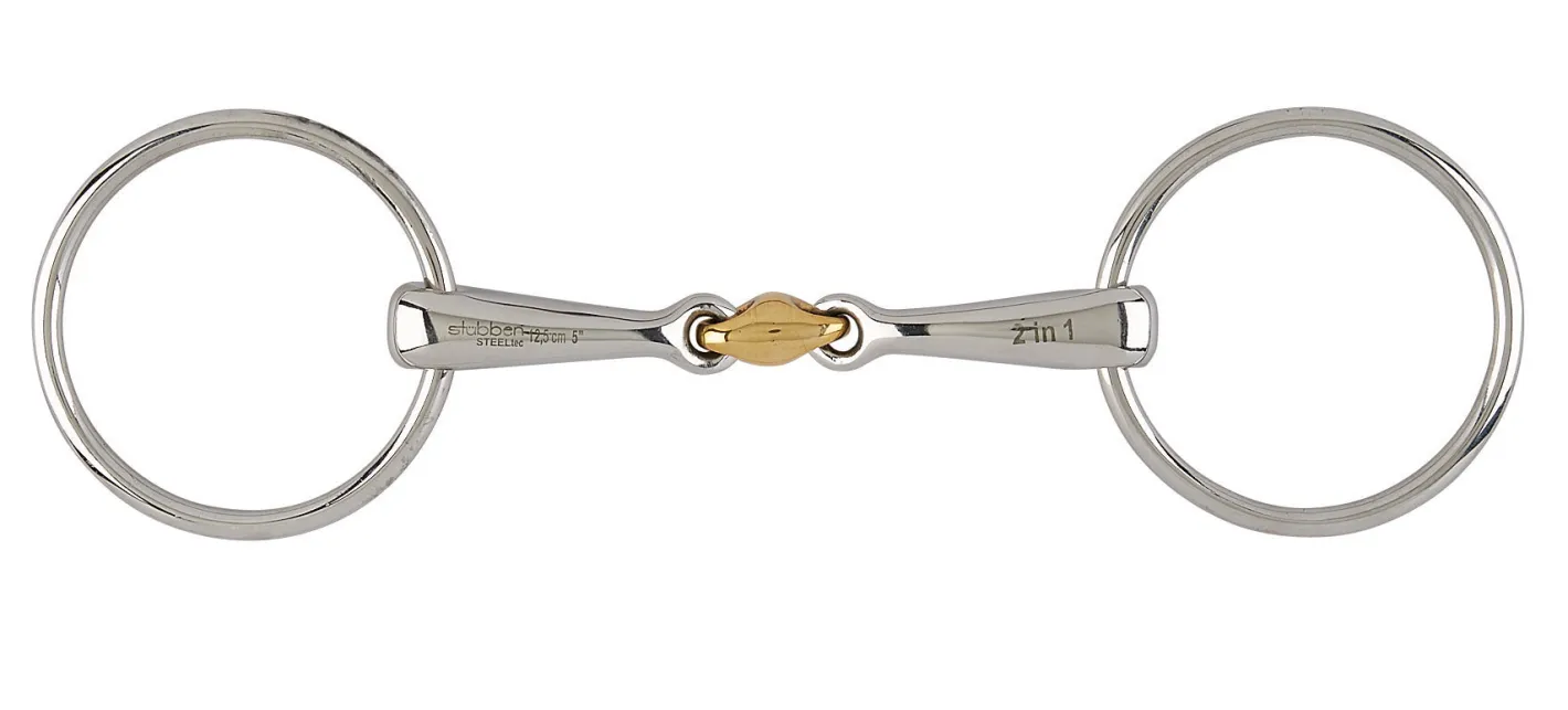 STUBBEN N.A. Stubben 2-in-1 Loose Ring Bit