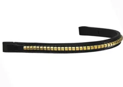 KINGS INTERNATIONAL Suffolk™ Brass Clincher Browband