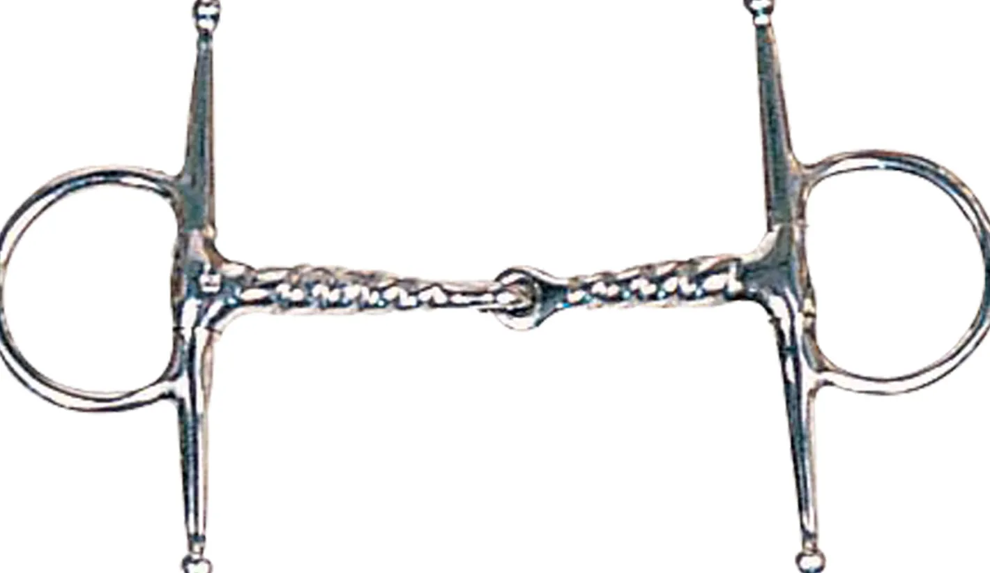 INTREPID INTERNATIONAL Suffolk™ Corkscrew Full Cheek Snaffle Bit