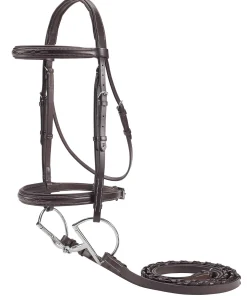 KINGS INTERNATIONAL Suffolk™ Fancy-Stitched Single Crown Bridle