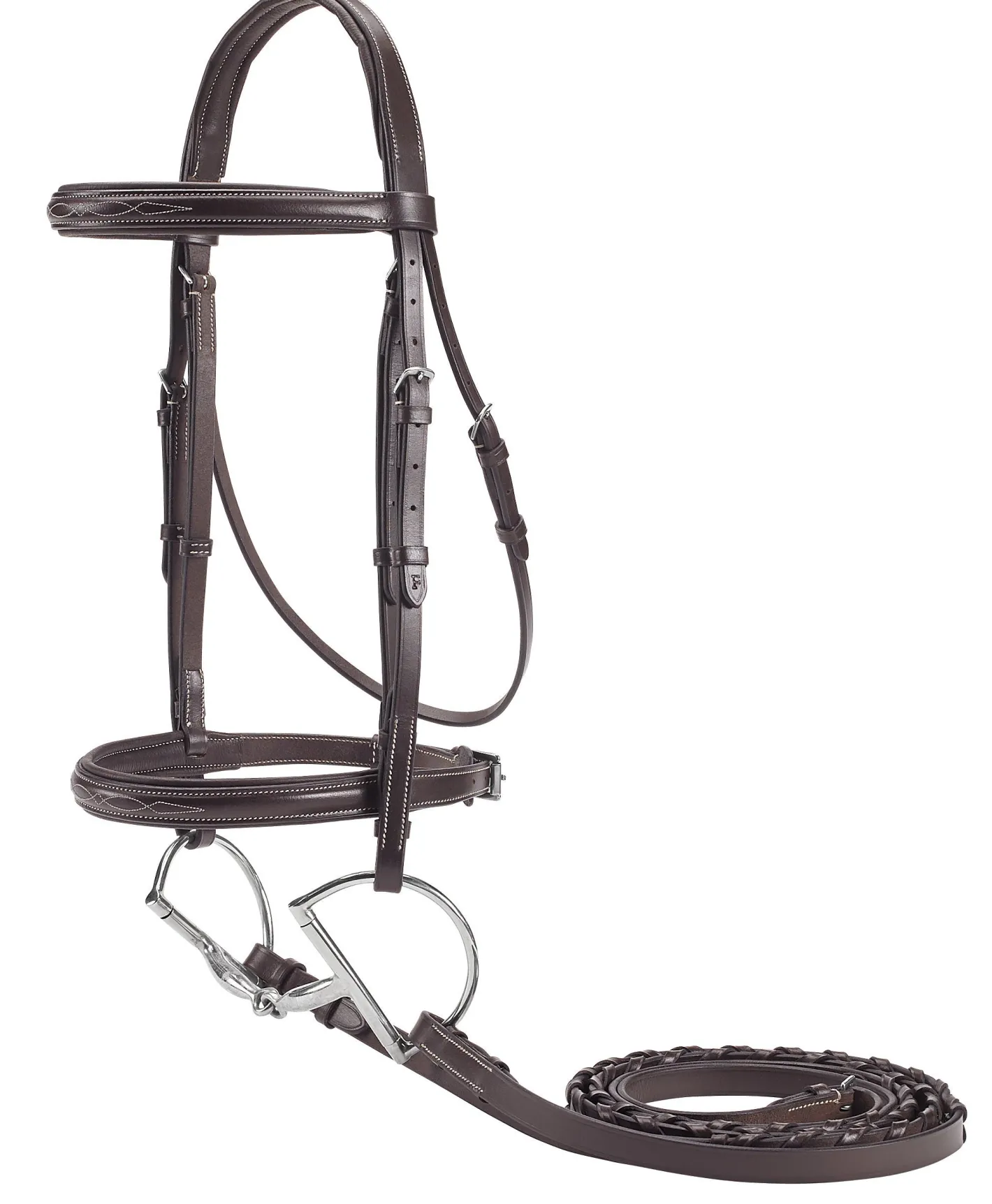 KINGS INTERNATIONAL Suffolk™ Fancy-Stitched Single Crown Bridle