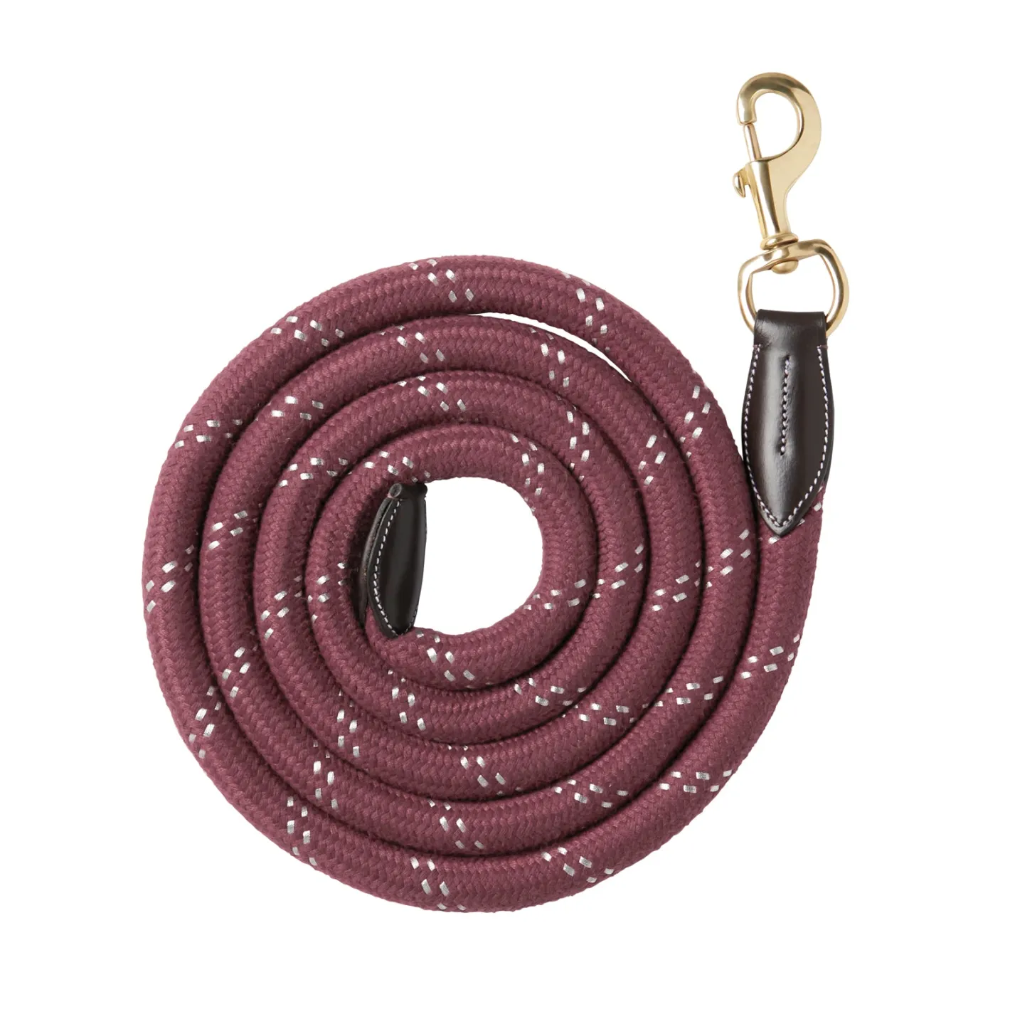 PUSHKAR INTL Suffolk™ Leather & Rope Lead