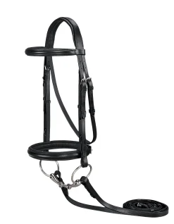 KINGS INTERNATIONAL Suffolk™ Single Crown Classic Dressage Bridle