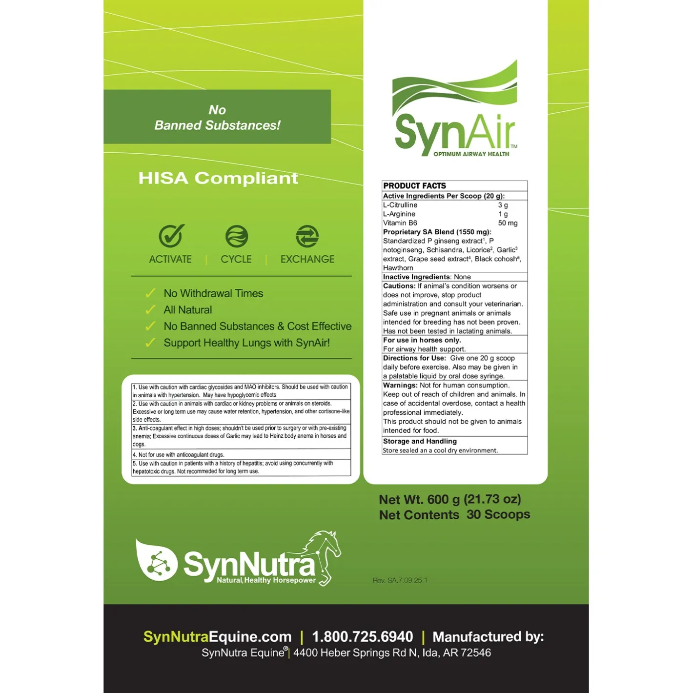 SYNNUTRA EQUINE ® SynAir™