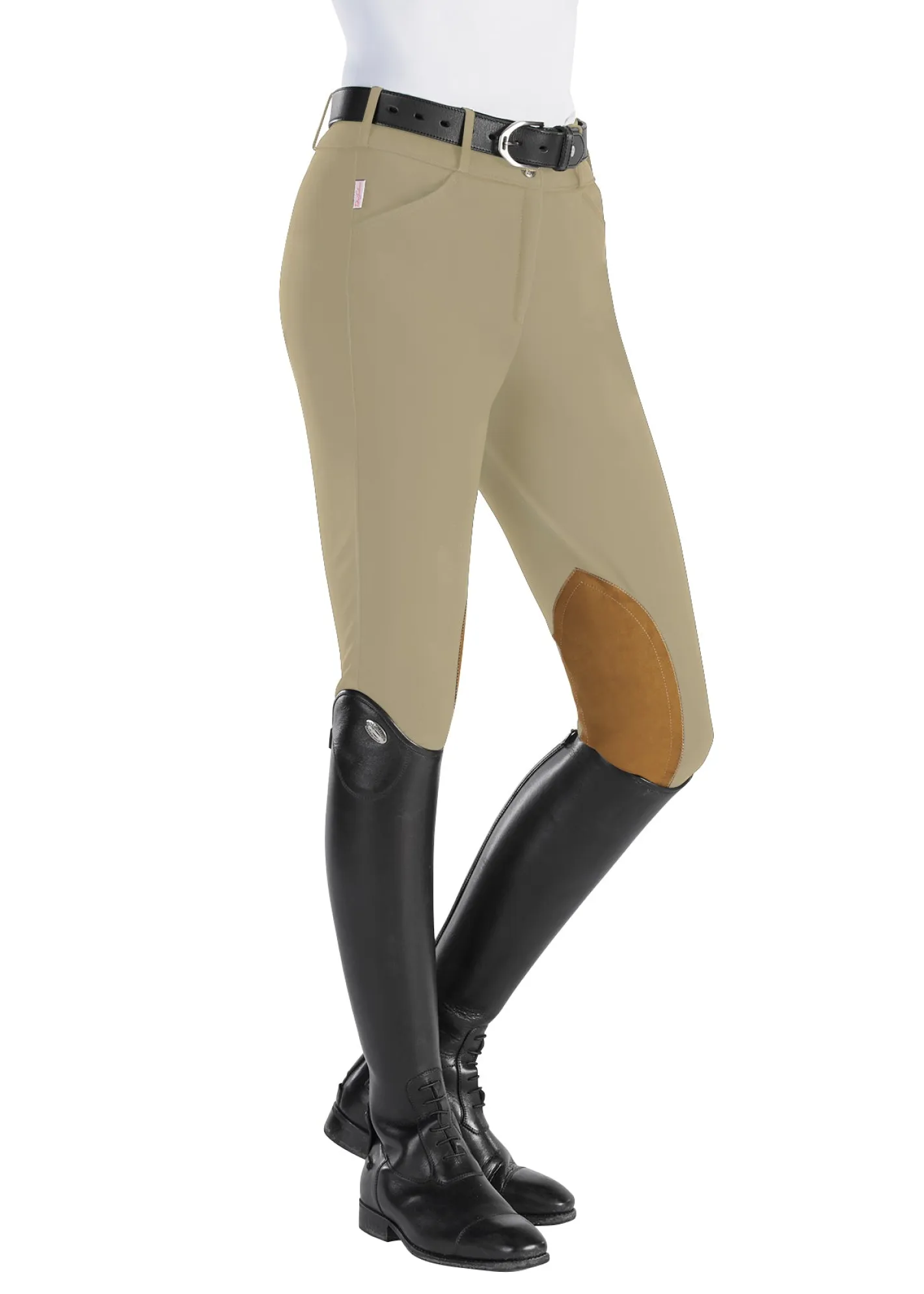 TAILORED SPORTSMAN The ™ Ladies’ Techno Mid-Weight Clarino Knee-Patch Breech