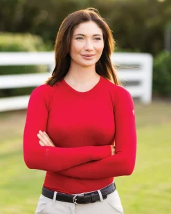 TKEQ THE SHOP TKEQ Ladies’ Kennedy Seamless Long-Sleeve Top 2.0
