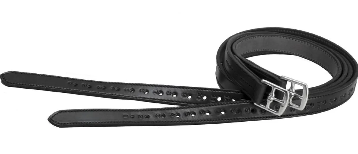 TORY LEATHER Company 1" x 54" Half-Hole Stirrup Leathers
