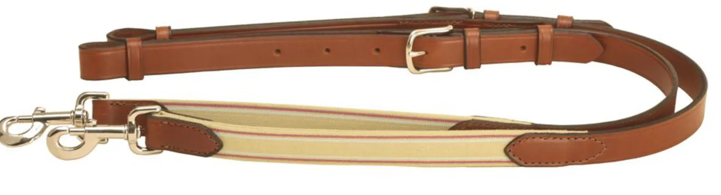 TORY LEATHER Company Elastic End Side Reins