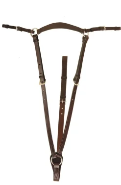 TORY LEATHER Company Heavy-Duty Hunt Breastplate with Stainless Steel