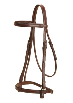 TORY LEATHER Company Padded English Bridle