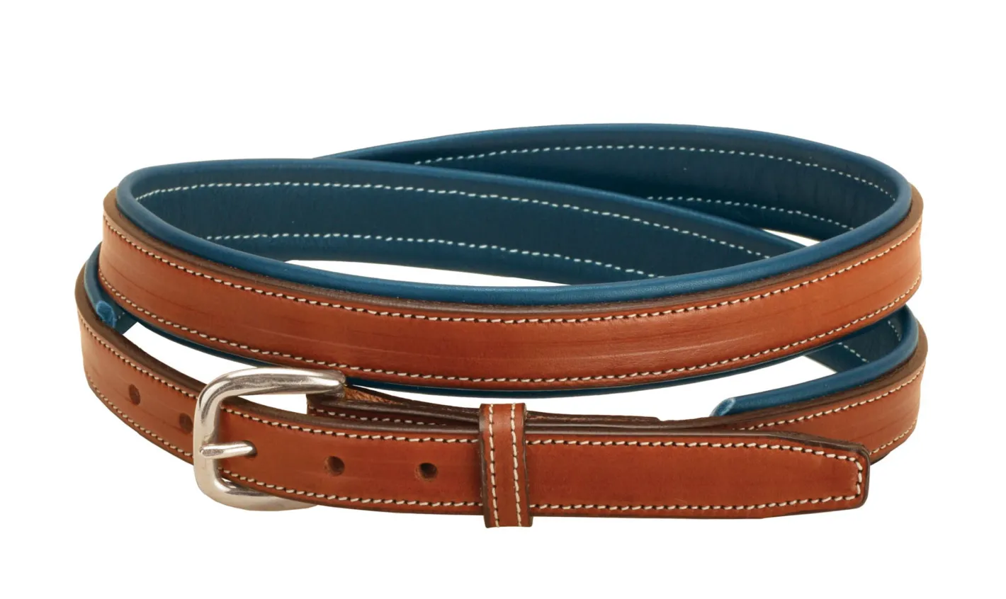 TORY LEATHER Padded Leather Belt