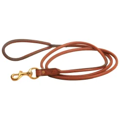 TORY LEATHER Rolled Leather Dog Leash