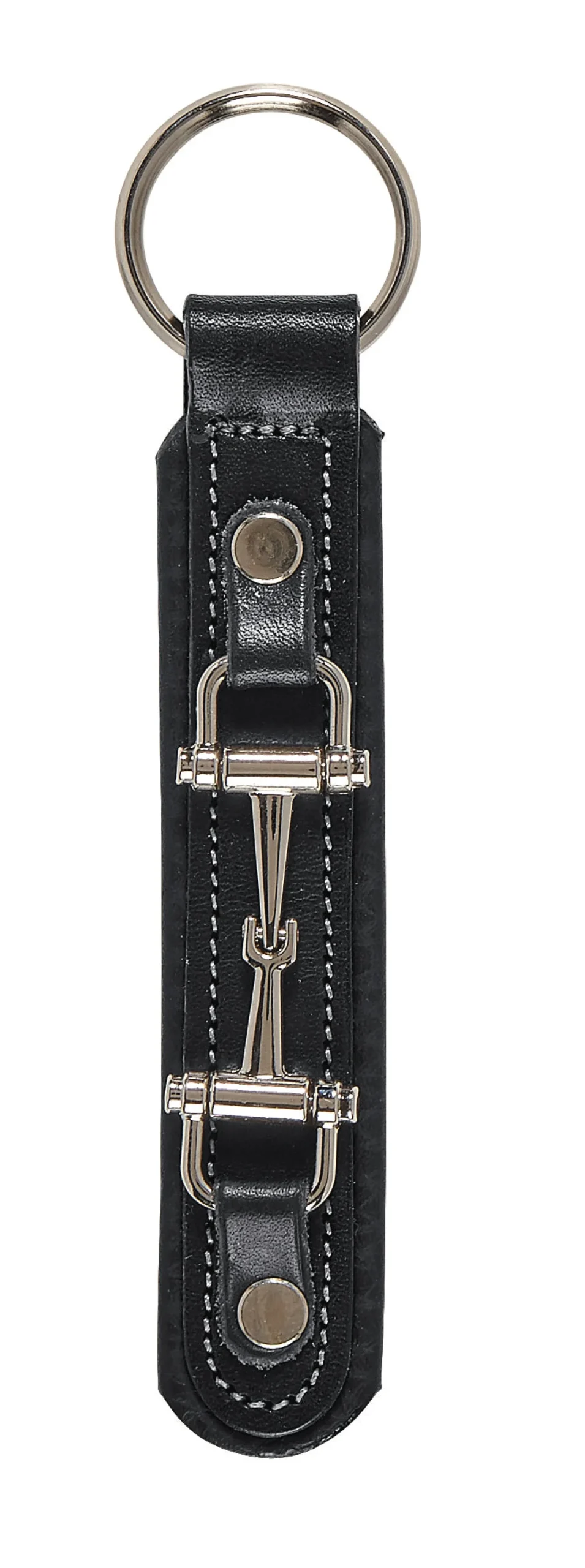 Kids TORY LEATHER Snaffle Bit Padded Leather Key Chain