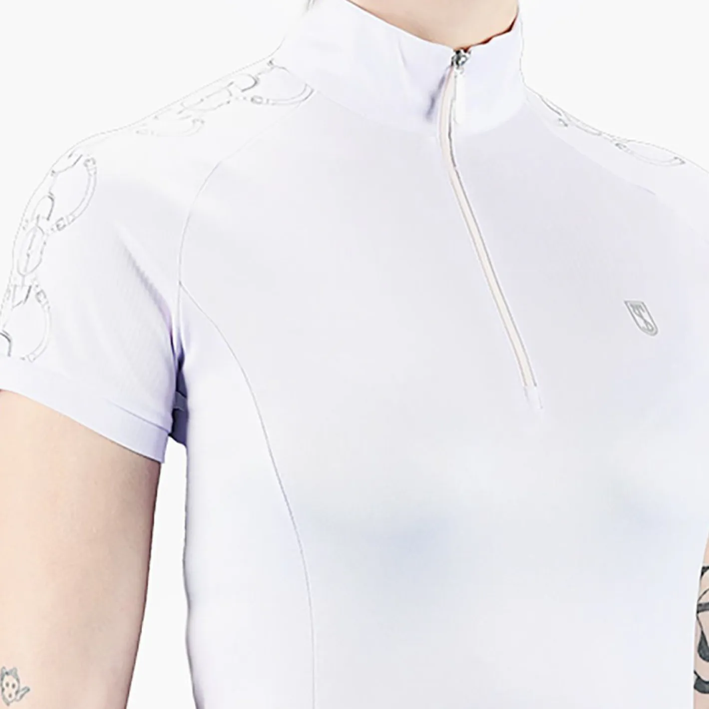 TREDSTEP-CLOTHING Tredstep Ireland™ Ladies’ Snaffle Short Sleeve Competition Shirt