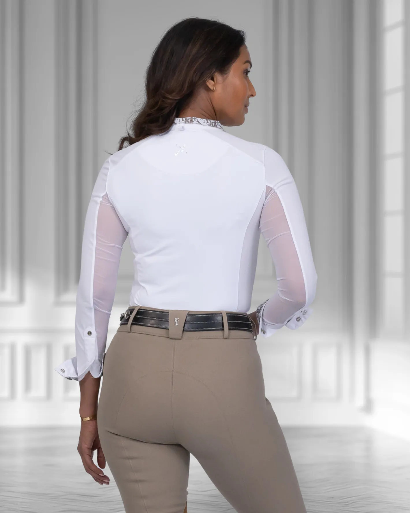QUANZHOU YOUAI TEXTI Tredstep™ Ladies’ Milan Long Sleeve Show Shirt