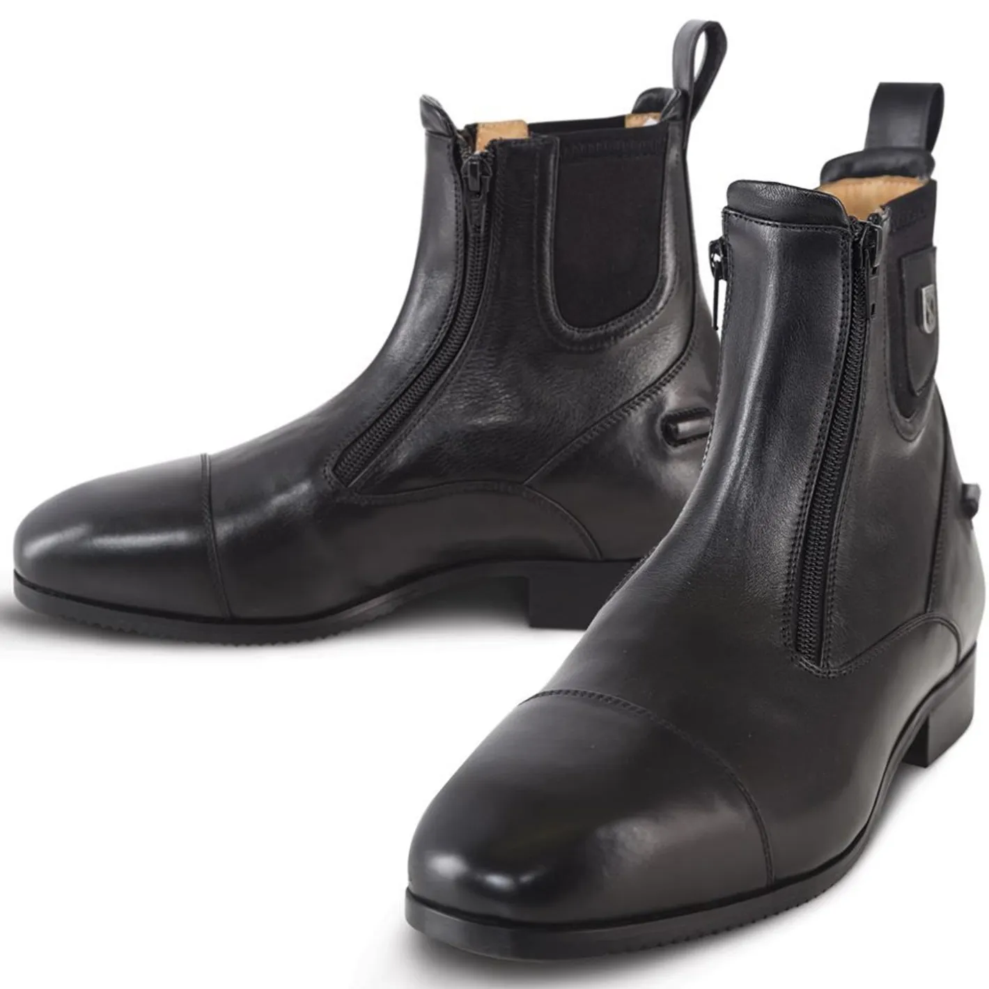 Women PASSIONATE HORSE LTD Tredstep™ Men’s Medici II Double-Zip Paddock Boots