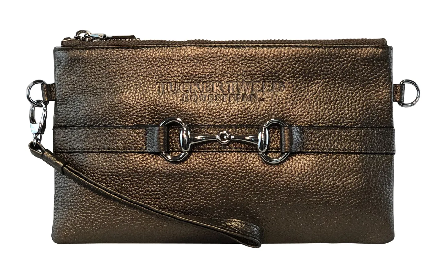 TUCKER TWEED EQUSTRN Tucker Tweed Equestrian™ Wellington Wristlet