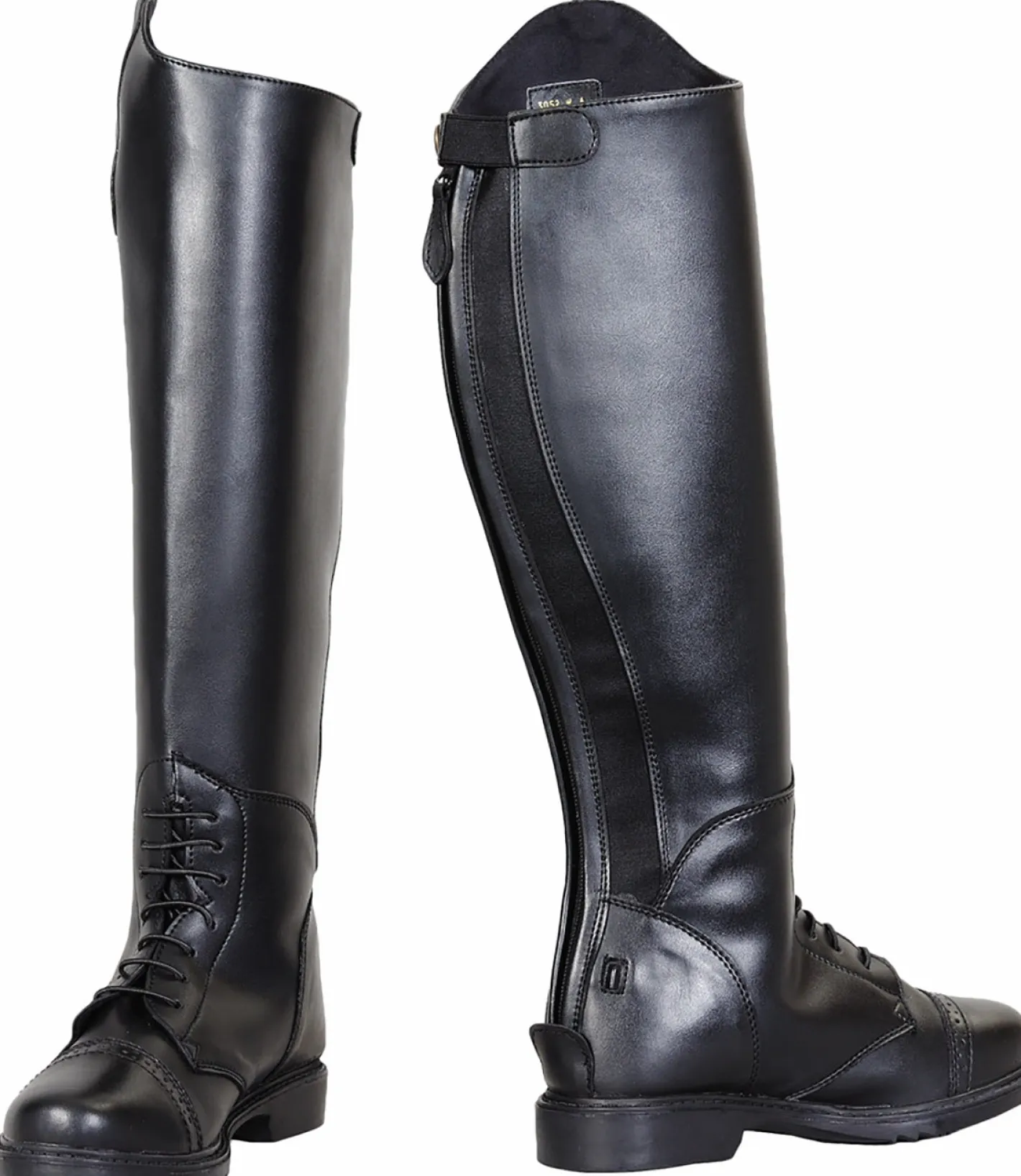 Kids JPC EQUESTRIAN TuffRider® Children's Starter Back-Zip Field Boots in Black