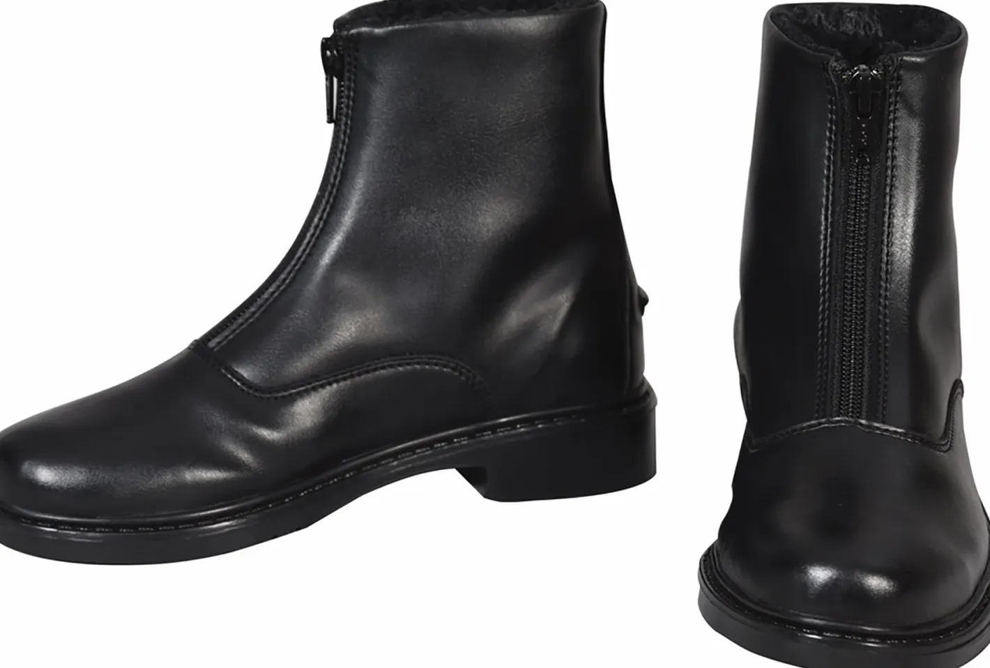 JPC EQUESTRIAN TuffRider® Children's Starter Winter Fleece-Lined Front-Zip Paddock Boots
