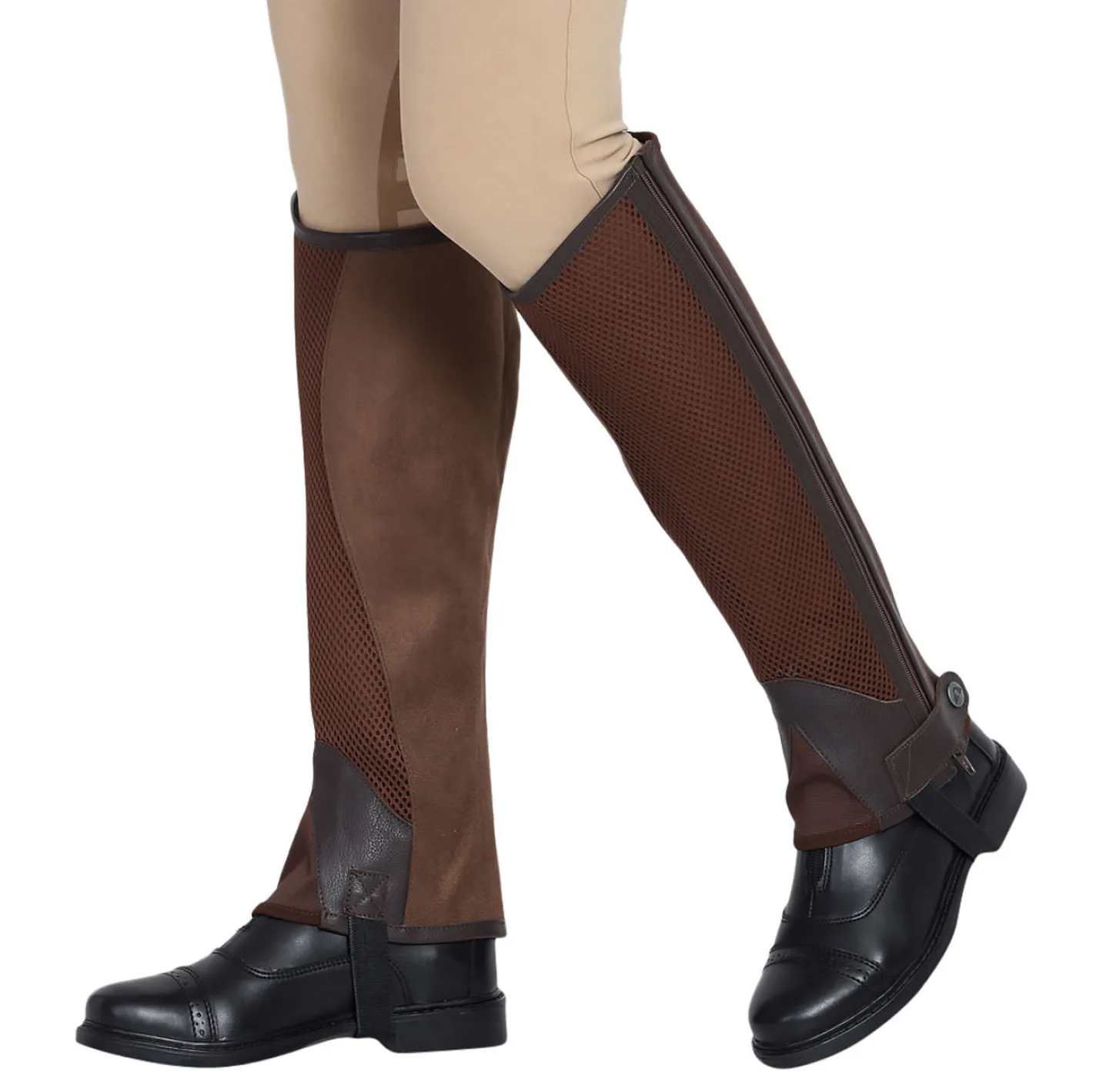 JPC EQUESTRIAN TuffRider® Ladies’ Air Mesh Washable Half Chaps