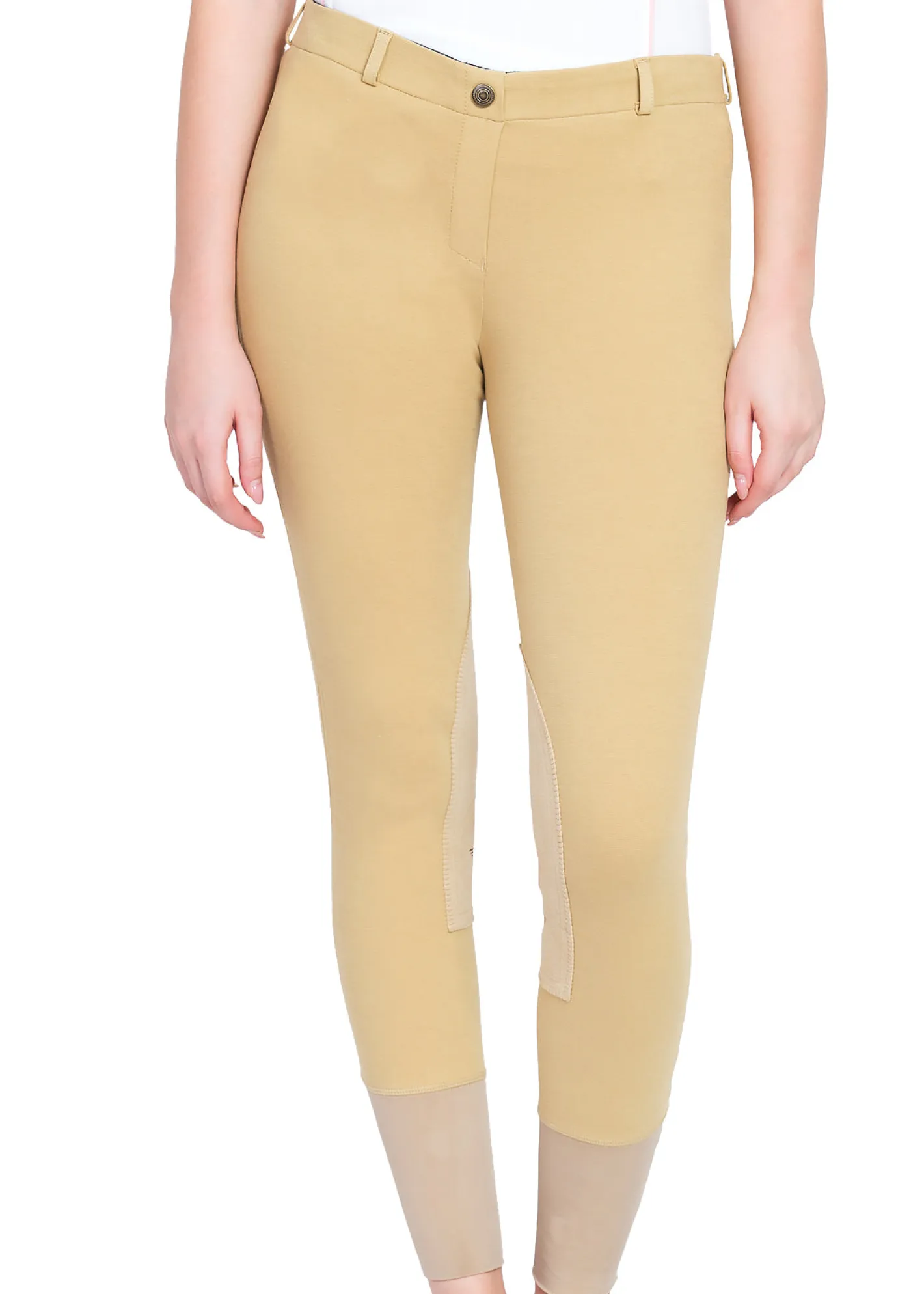 JPC EQUESTRIAN TuffRider® Ladies' Pull-On Knee-Patch Breech