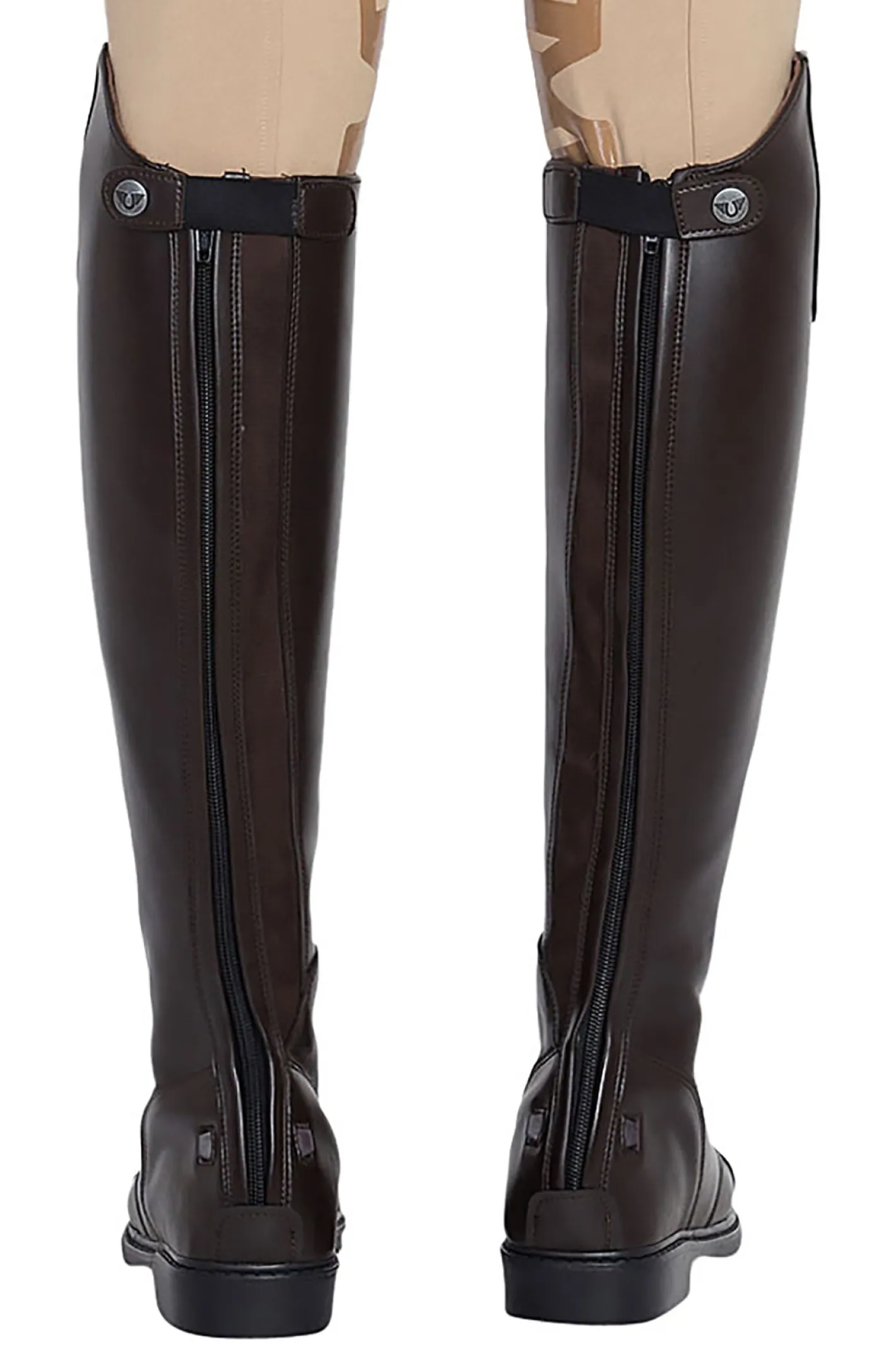 Women JPC EQUESTRIAN TuffRider® Ladies' Starter Back-Zip Field Boots in Synthetic Leather