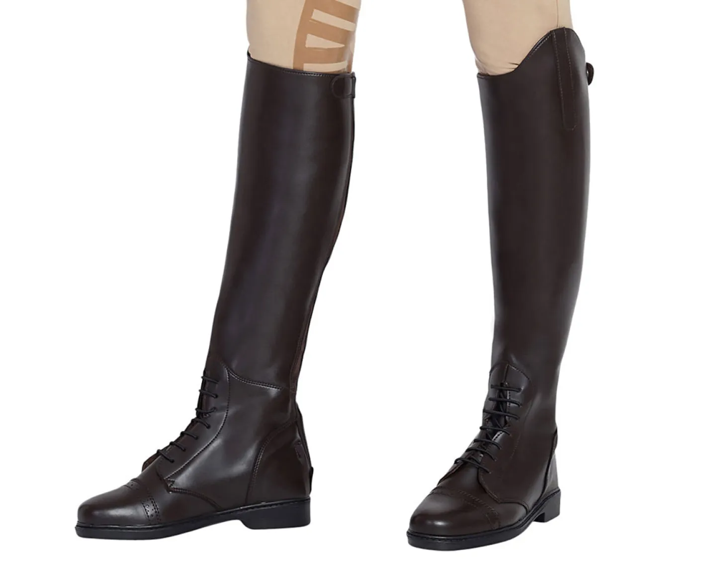 Women JPC EQUESTRIAN TuffRider® Ladies' Starter Back-Zip Field Boots in Synthetic Leather