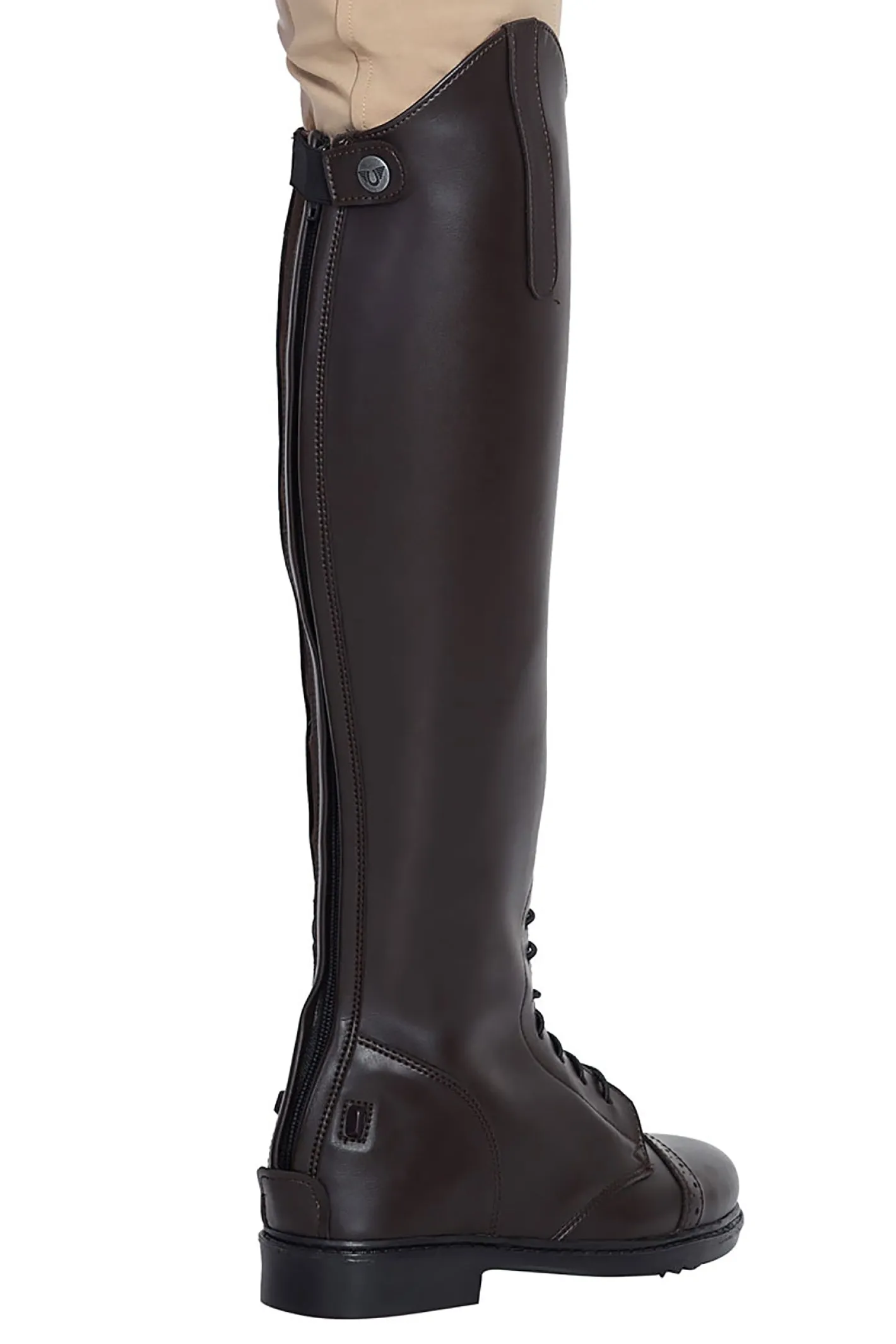 Women JPC EQUESTRIAN TuffRider® Ladies' Starter Back-Zip Field Boots in Synthetic Leather