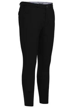 JPC EQUESTRIAN TuffRider® Men’s Long Ribb Knee Patch Breeches