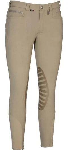 JPC EQUESTRIAN TuffRider® Men’s Sawyer Silicone Knee-Patch Breech