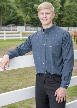 JPC EQUESTRIAN TuffRider® Men’s Voltage Print Work Shirt