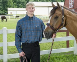 JPC EQUESTRIAN TuffRider® Men’s Voltage Print Work Shirt