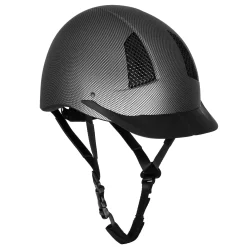 JPC EQUESTRIAN TuffRider® Starter Carbon Fiber Print Helmet