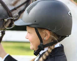 JPC EQUESTRIAN TuffRider® Starter Helmet with Carbon Fiber Grill