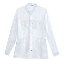 MINUTEMAN PRESS DEVE Unisex PVC Rain Coat