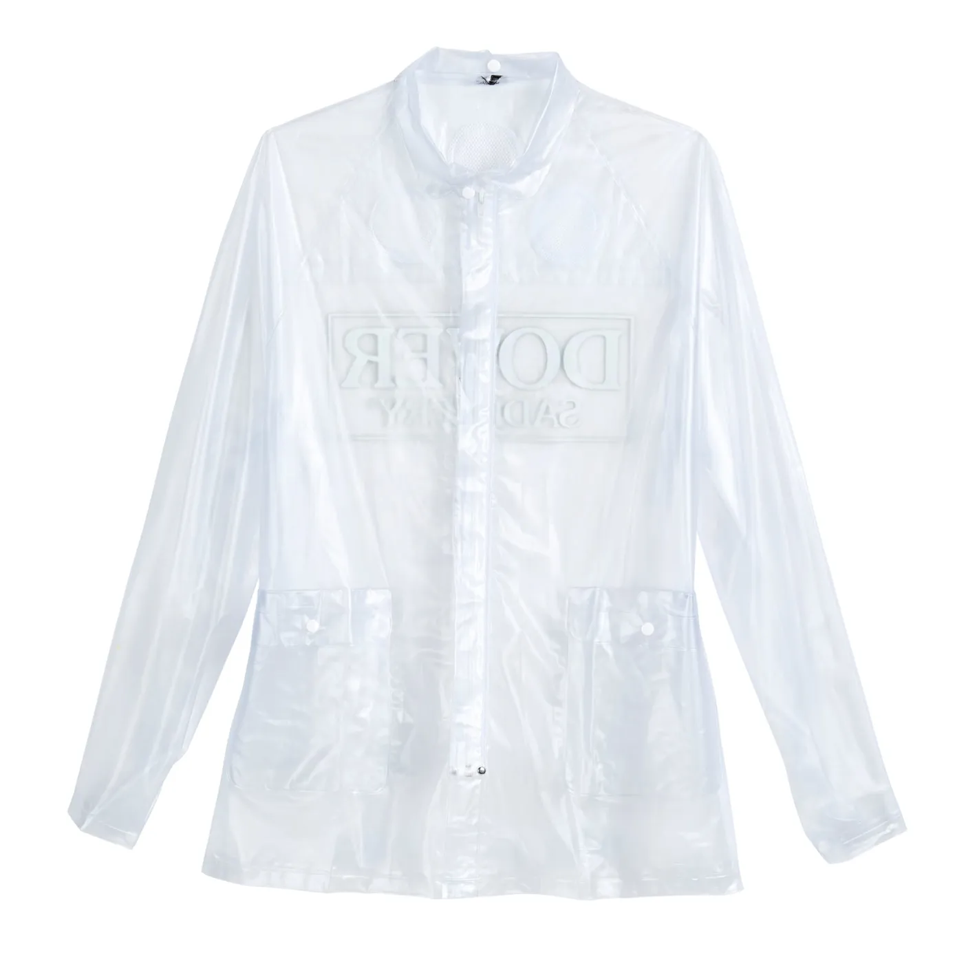 MINUTEMAN PRESS DEVE Unisex PVC Rain Coat