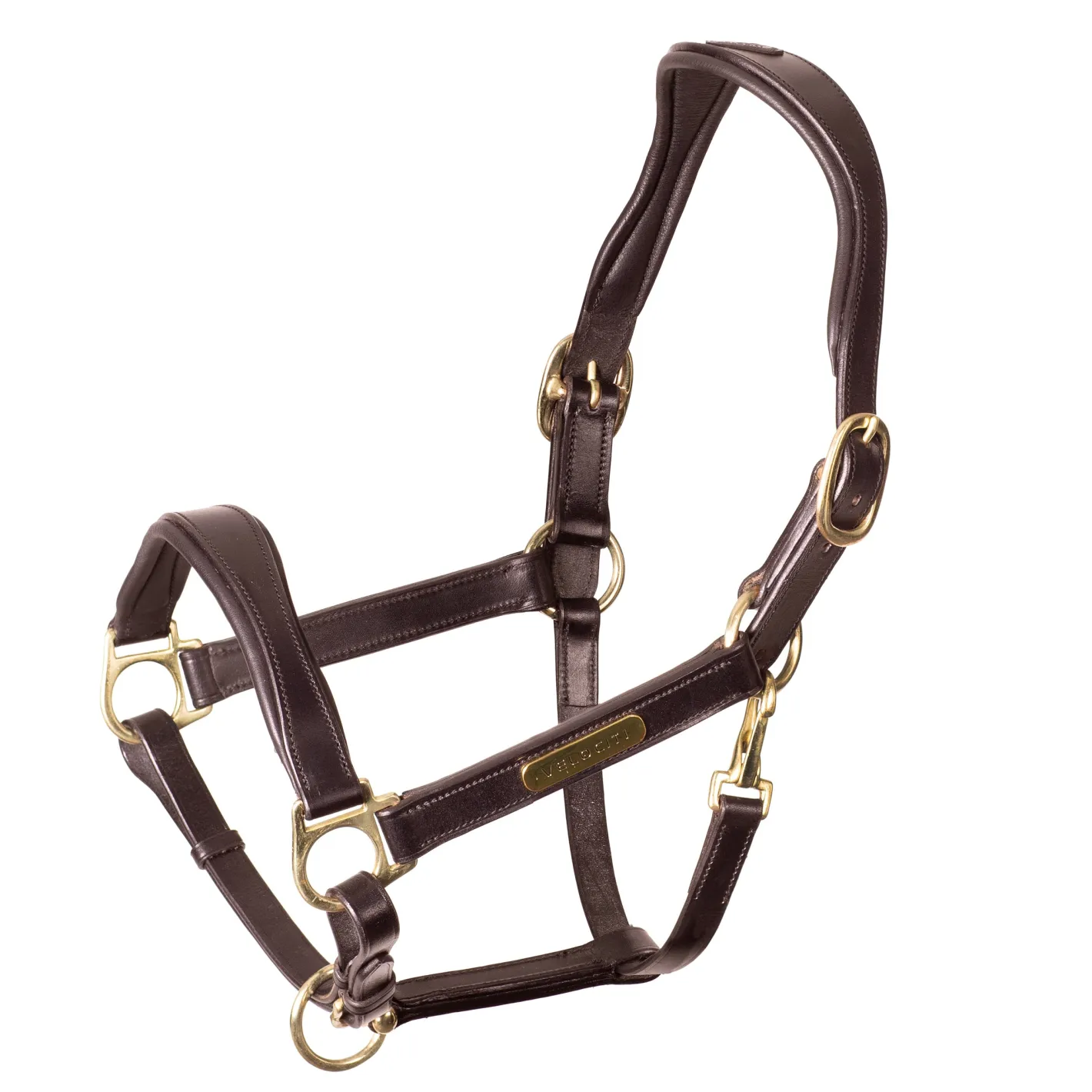 SHIRES EQUESTRIAN Velociti Rapida Cushioned Leather Halter