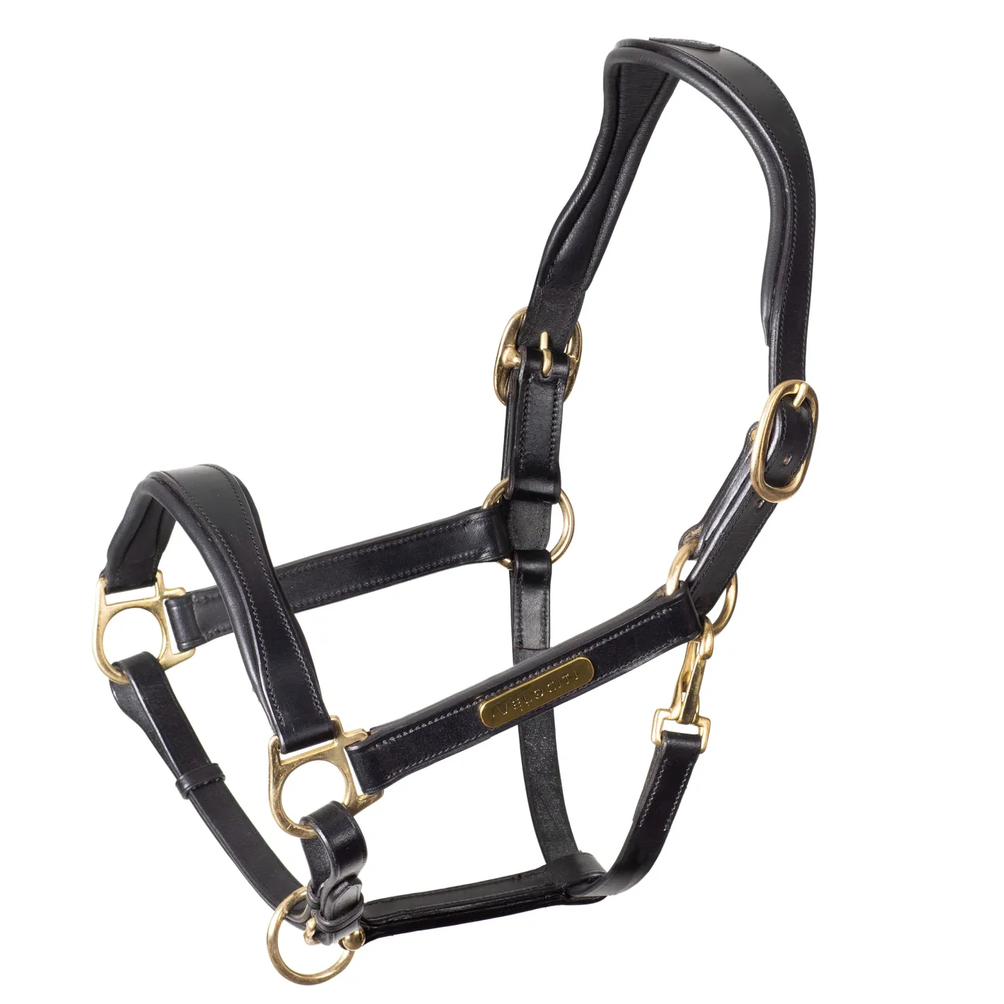 SHIRES EQUESTRIAN Velociti Rapida Cushioned Leather Halter