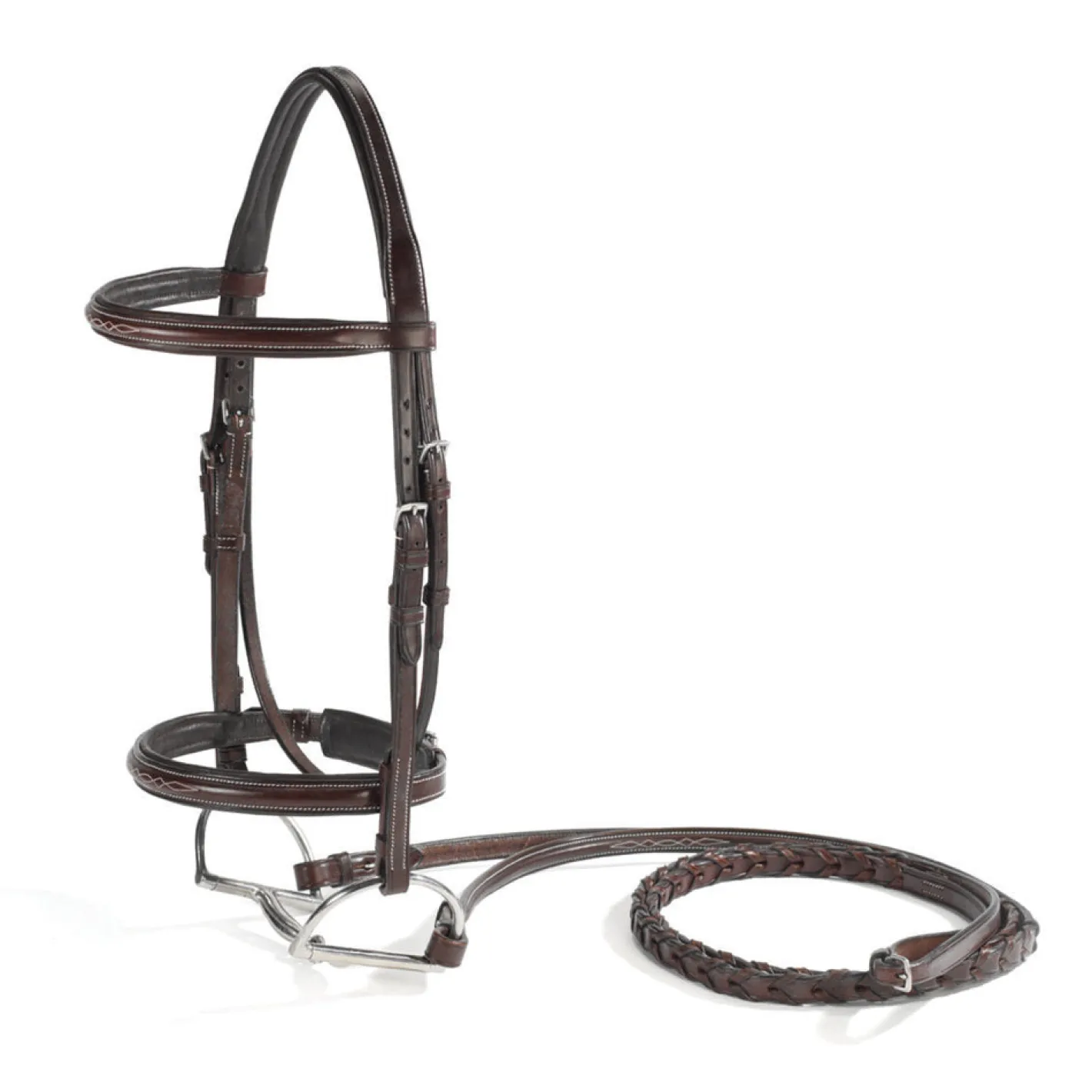 WORLD EQUSTRN BRNDS Vespucci Fancy Raised Hunter Bridle